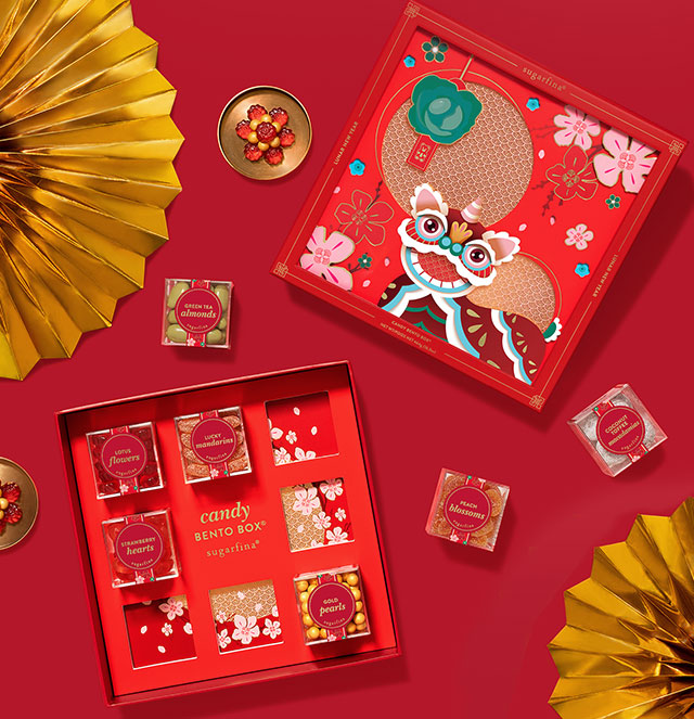 sugarfina lunar new year bento box